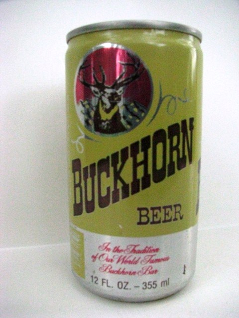 Buckhorn Beer - aluminum